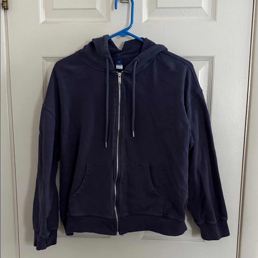 Women’s Cropped Zip Up Hoodie